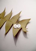Pollen Dot Earrings – Etched Stainless Steel
