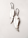 Eucalyptus Earring - Etched Stainless Steel