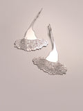 Flora Gum Blossom Earrings - Etched Stainless Steel