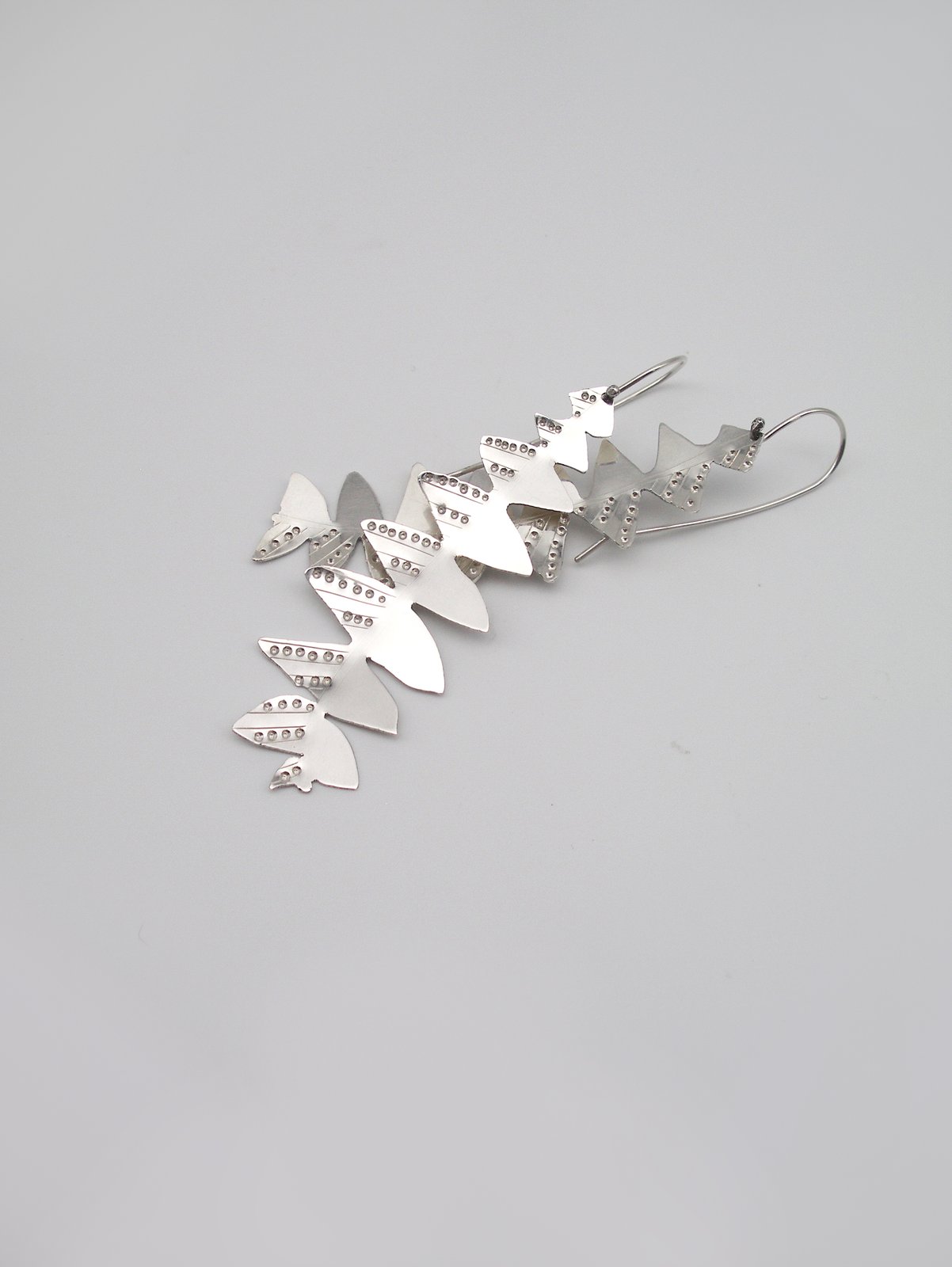 Banksia grandis Earrings - Hand-cut Sterling Silver