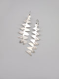 Banksia grandis Earrings - Hand-cut Sterling Silver