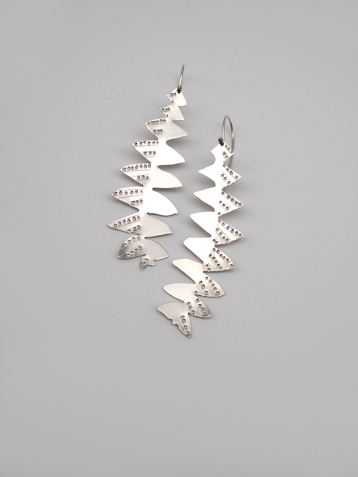 Banksia grandis Earrings - Hand-cut Sterling Silver