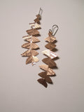 Banksia grandis Earrings - Etched Copper