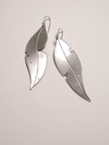 Gum Leaf Earring - Etched Stainless Steel